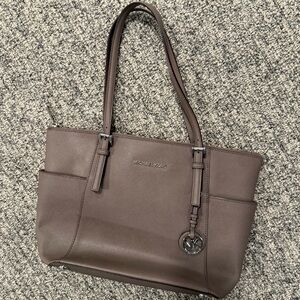 Beautiful Michael Kors Gray/Taupe Purse